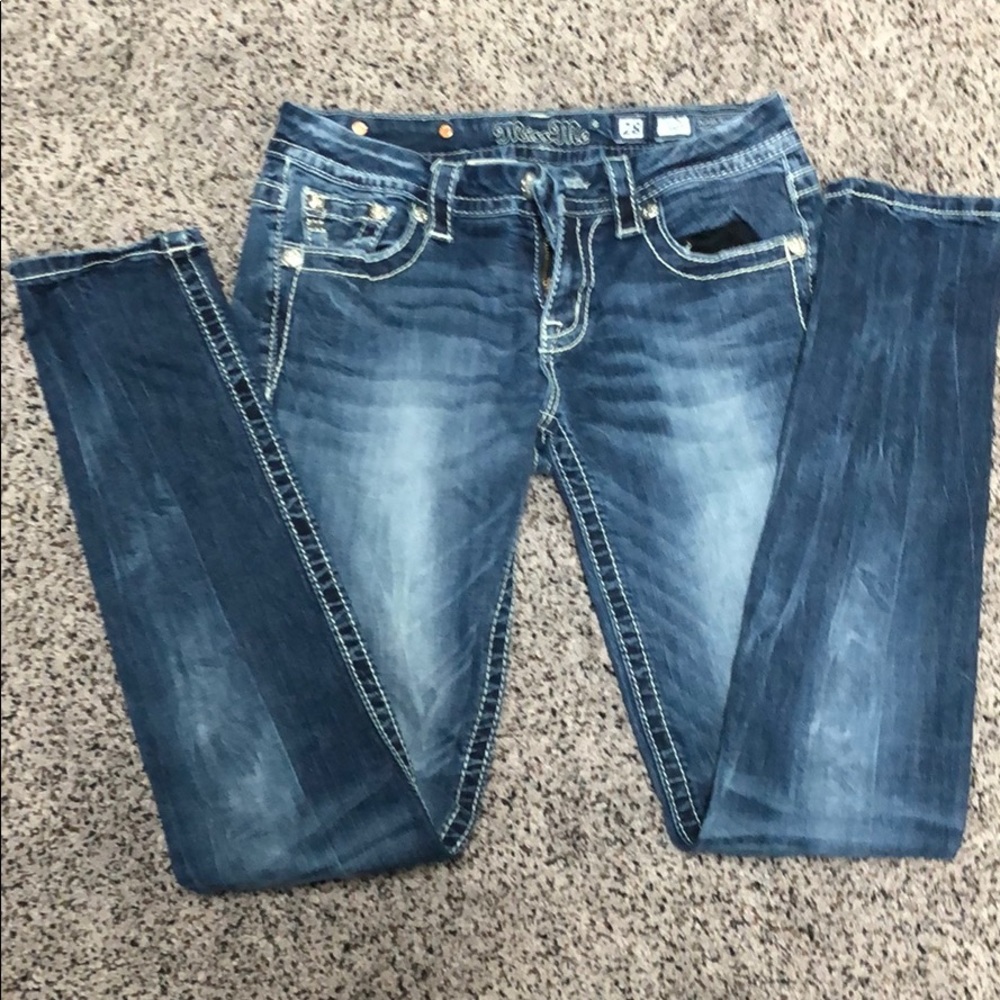 Size 28 Skinny Miss Me Jeans